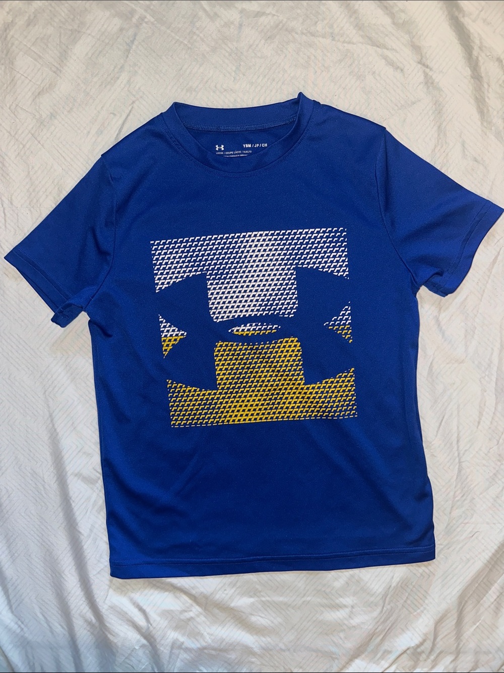 Youth Under Armour Royal Blue Short Sleeve Tee